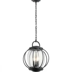 Elstead Dekorative Pendelleuchte außen Glas Schwarz Vintage< Gartenlaternen|Vintage Lampen