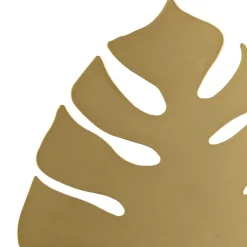 TK Lighting Dekorative Wandleuchte in Gold 39 cm hoch Blatt< Wandleuchten|Flurlampen