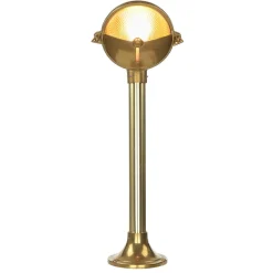 Rustikale Lampen|Metall Lampen*Lido Dekorative Wegeleuchte KARPAHTOS Garten Messing