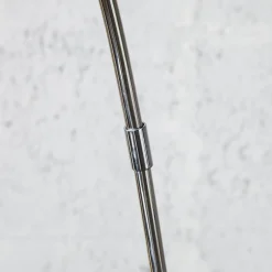 Invicta Interior Design Bogenlampe BANGO 195 cm Schwarz Wohnzimmer< Stofflampen|Designerlampen