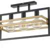 Sigma Design Deckenlampe 3-flammig E27 in Gold Schwarz< Deckenleuchten|Moderne Lampen