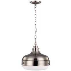 Designerlampen|Glaslampen*Elstead Design Pendelleuchte Esszimmer Metall Glas rund