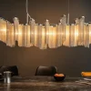 Invicta Interior Design Pendelleuchte RIRRE Metall Ketten Silber Esstisch< Moderne Lampen|Designerlampen