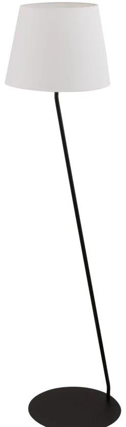 Moderne Lampen|Designerlampen*Sigma Design Stehlampe Schwarz Weiß Metall Kunststoff 151 cm