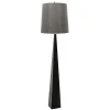 Elstead Designer Standleuchte Dunkelgrau Stoff 181cm Modern< Moderne Lampen|Designerlampen
