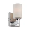 Wandleuchten|Badezimmer Lampe*Elstead Designer Wandleuchte Bad IP44 mit LED in Chrom