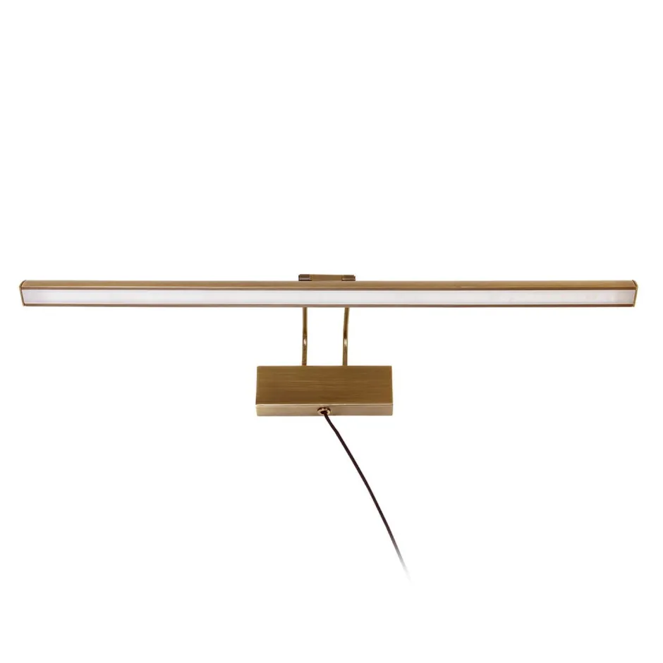 Led Lampen|Wandleuchten*Steinhauer Dimmbare LED Bilderleuchte Metall B:60 cm 9 W flexibel