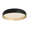 Deckenleuchten|Flurlampen*Just Light Dimmbare LED Deckenlampe Schwarz Gold Ø57 cm 3850 lm
