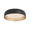Just Light Dimmbare LED Deckenlampe Schwarz Gold Ø40 cm 2850 lm< Deckenleuchten|Flurlampen
