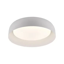 Deckenleuchten|Flurlampen*Just Light Dimmbare LED Deckenlampe Weiß Metall Ø40 cm 2700-5000 K