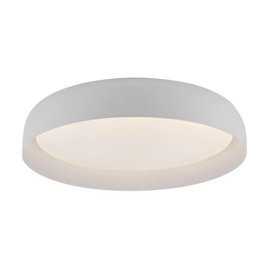 Just Light Dimmbare LED Deckenlampe Weiß Ø57 cm 3850 lm Modern< Deckenleuchten|Flurlampen