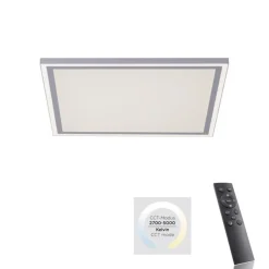 Just Light Dimmbare LED Deckenleuchte Fernbedienung 2700-5000 K< Flurlampen|Bürolampen