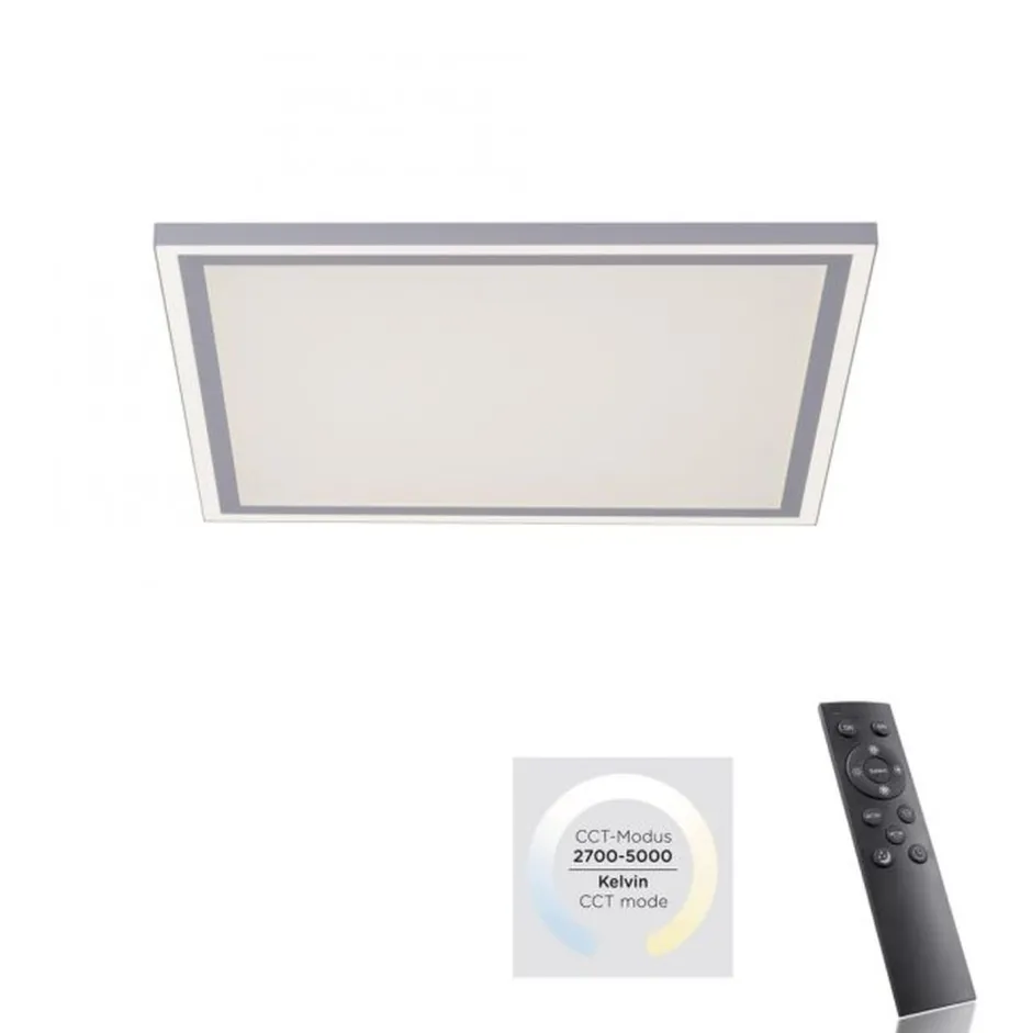 Just Light Dimmbare LED Deckenleuchte Fernbedienung 2700-5000 K< Flurlampen|Bürolampen