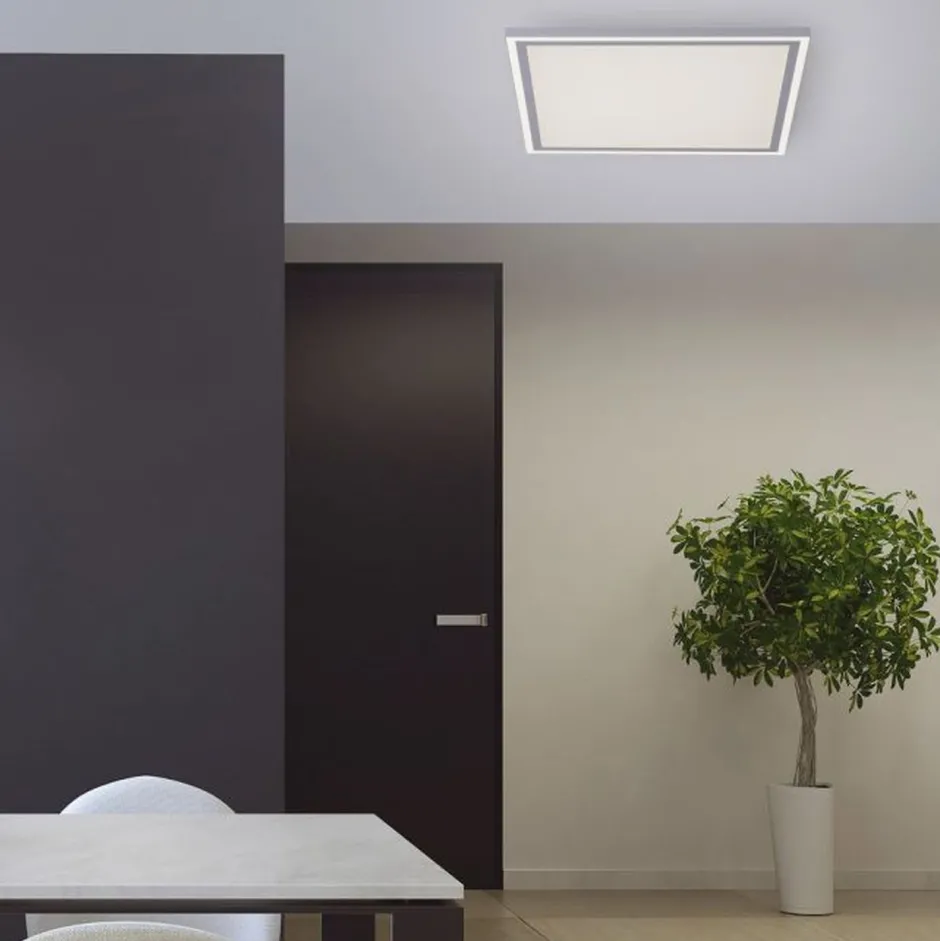 Just Light Dimmbare LED Deckenleuchte Fernbedienung 2700-5000 K< Flurlampen|Bürolampen