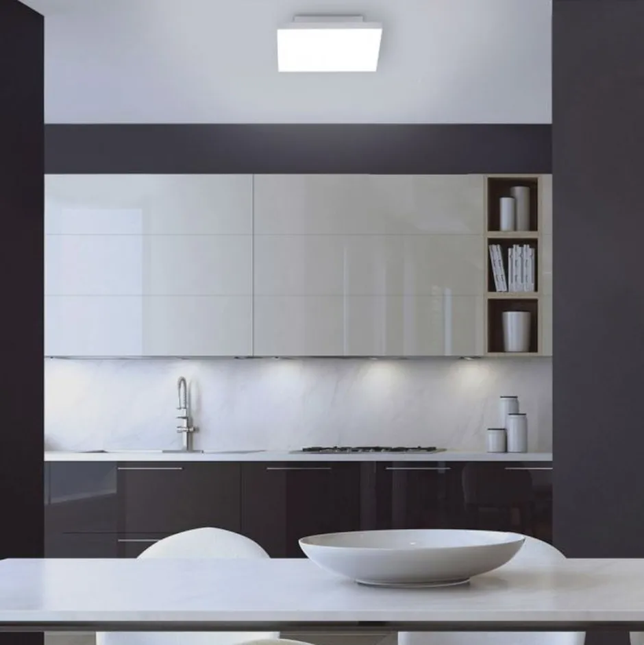 Paul Neuhaus Dimmbare LED Deckenleuchte Fernbedienung Weiß Memory< Deckenleuchten|Flurlampen