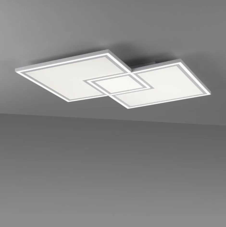 Just Light Dimmbare LED Deckenleuchte Fernbedienung 6900 lm 67 cm< Flurlampen|Bürolampen