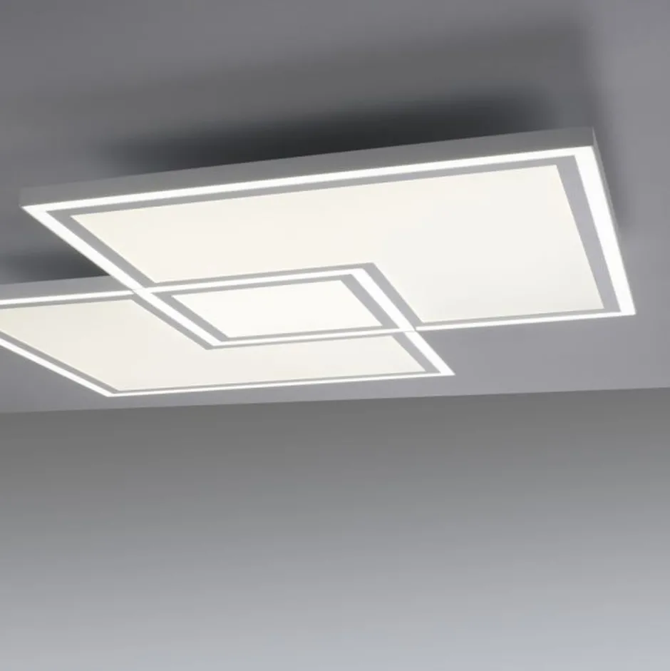 Just Light Dimmbare LED Deckenleuchte Fernbedienung 6900 lm 67 cm< Flurlampen|Bürolampen