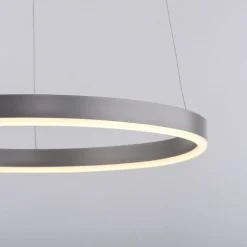 Hängelampen|Bürolampen*Just Light Dimmbare LED Hängelampe Aluminium Metall Ø39,3 cm 20 W