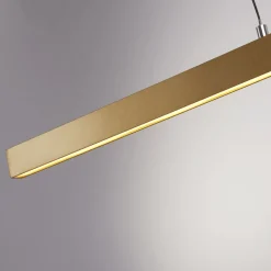 Searchlight Dimmbare LED Hängelampe in Gold Gestensteuerung 29 W< Bürolampen|Wohnzimmerlampen
