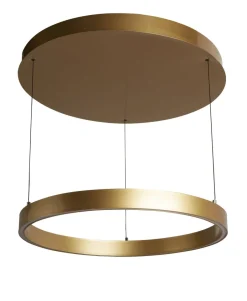 Searchlight Dimmbare LED Pendelleuchte in Gold 41 W Gestensteuerung< Wohnzimmerlampen|Esszimmer Lampen