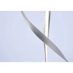 Paul Neuhaus Dimmbare LED Stehlampe in Silber 140 cm 3215 lm 26 W< Wohnzimmerlampen|Metall Lampen