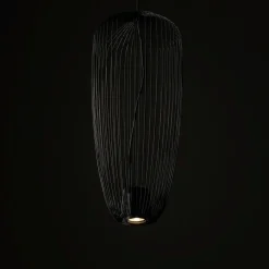 Nowodvorski Draht Pendelleuchte Metall Umbra Grau B:27 cm GU10< Hängelampen|Bürolampen