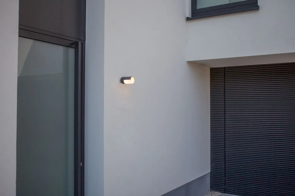 Außenwandleuchten|Moderne Lampen*Eco-Light Drehbare Außenlampe LED Anthrazit blendarm Eingang Haus