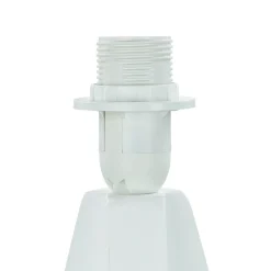 Lampen Aus Aller Welt*Easylight Dreibein Gestell Holz Weiß E14 mit Kabelschalter Tischleuchte