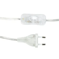 Lampen Aus Aller Welt*Easylight Dreibein Gestell Holz Weiß E14 mit Kabelschalter Tischleuchte