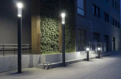 SU-MA Dunkelgraue LED Wegeleuchte Aluminium IP65 3000 cm XXL< Wegeleuchten|Led Außenleuchten
