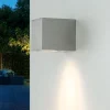 Moderne Lampen|Moderne Außenleuchten*Easylight - Quadratische Außenlampe Wand AALBORG Down Strahler