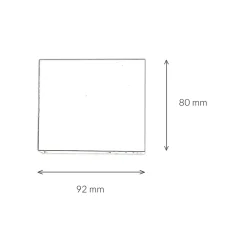 Moderne Lampen|Moderne Außenleuchten*Easylight - Quadratische Außenlampe Wand AALBORG Down Strahler