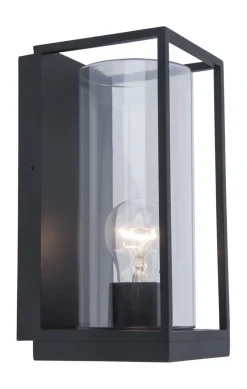 Außenwandleuchten|Moderne Lampen*Eco-Light Eckige Außenlampe ELLAYINA Anthrazit IP44 Haus Balkon