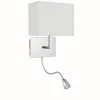 Searchlight Eckige Bauhaus Wandlampe Bauhaus Chrom< Wandleuchten|Moderne Lampen