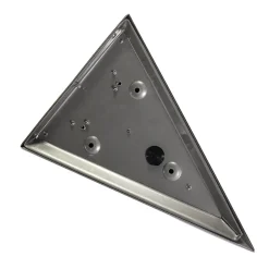 Harms Import Edelstahl Außenwandleuchte Dreieck LED< Metall Lampen|Led Außenleuchten