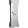 Ledino Edelstahl Steckdosensäule außen 4-fach 46cm IP44< Metall Lampen