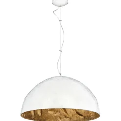 Hängelampen|Esszimmer Lampen*ALDEX Edle Hängelampe SIMI Ø62cm Weiß Gold Esstisch