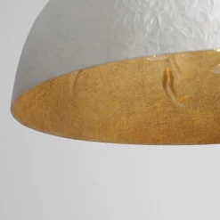 Hängelampen|Esszimmer Lampen*ALDEX Edle Hängelampe SIMI Ø62cm Weiß Gold Esstisch