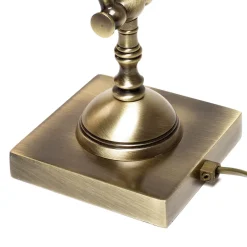 Schreibtischlampen|Metall Lampen*Giovanni Battista Edle Tischleuchte aus Echt-Messing Premium