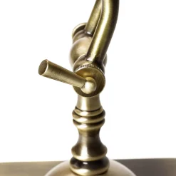 Schreibtischlampen|Metall Lampen*Giovanni Battista Edle Tischleuchte aus Echt-Messing Premium