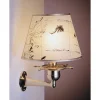Wandleuchten|Jugendstil Lampen*Laura Suardi Edle Wandlampe Antik Maritim aus Messing VELIERO