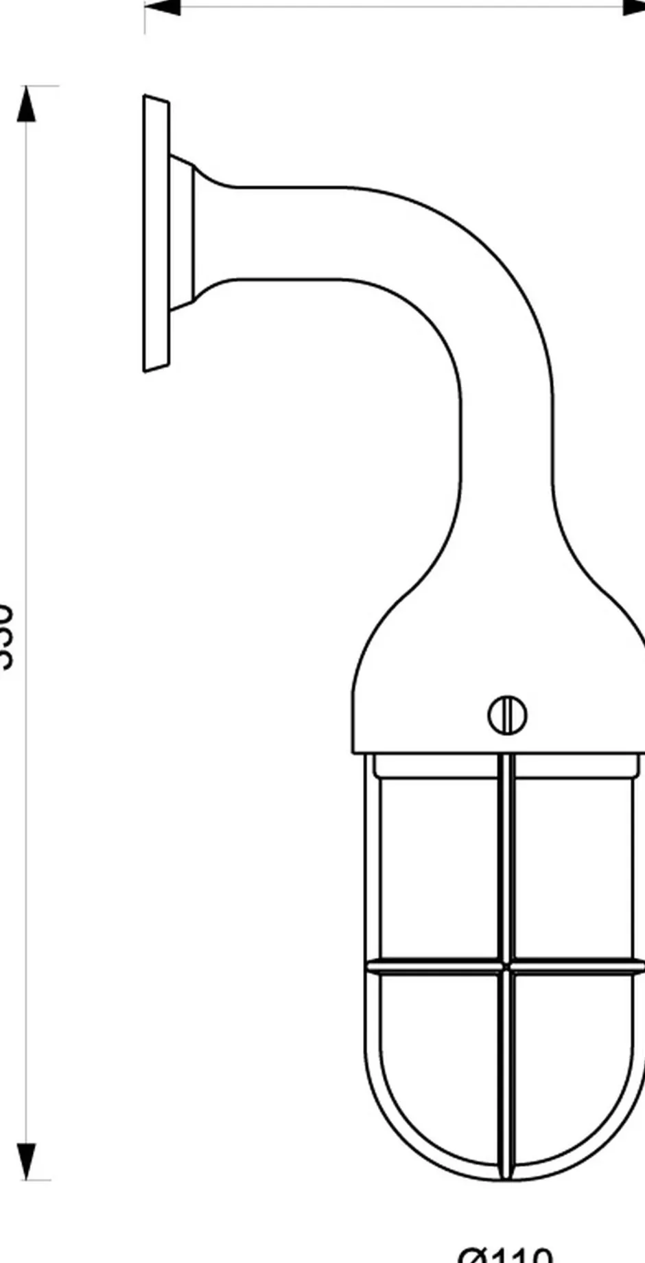Wandleuchten|Lampen Aus Aller Welt*Laura Suardi Edle Wandlampe NAPOLI Messing Glas Maritim Antik