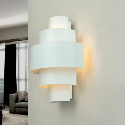 Easylight Edle Wandlampe Weiß Lichtmuster< Wandleuchten|Flurlampen