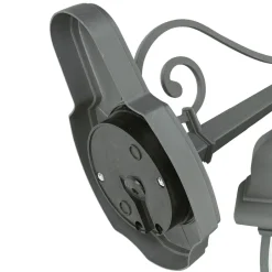 Rustikale Lampen|Rustikale Außenleuchten*Easylight Edle Wandleuchte Anthrazit BREST außen regenfest E27