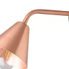 Wandleuchten|Küchenlampen*Lido Edle Wandleuchte DANAE Kupfer Echt-Messing Flur