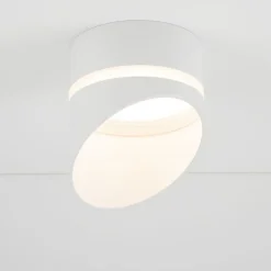 Nowodvorski Einbauleuchte Decke Ø 8,5 cm H: 12 cm GX53 Weiß< Spots|Wandleuchten