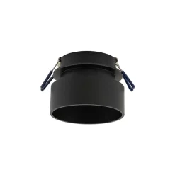 Nowodvorski Einbauleuchte Schwarz Aluminium GU10 Ø8 cm rund Aufputz< Flurlampen|Bürolampen