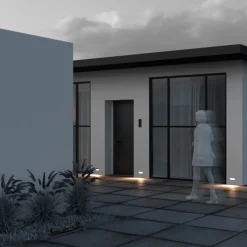 Maytoni Einbauleuchte Wand LED Metall IP65 Weiß eckig 400 lm< Led Außenleuchten|Moderne Außenleuchten