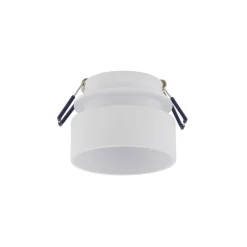 Flurlampen|Bürolampen*Nowodvorski Einbauleuchte Weiß Aluminium GU10 Ø8 cm rund Aufputz