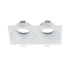 TK Lighting Einbauspot Weiß IP65 Metall Glas GU10 2-flammig< Metall Lampen|Moderne Außenleuchten